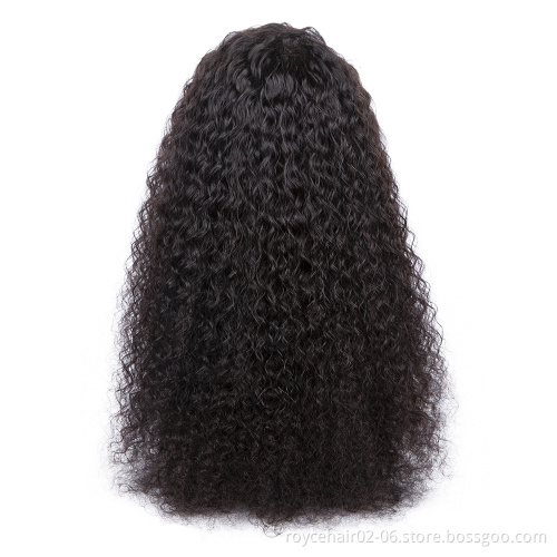 Pineapple Wave Natural Color 6x13 Lace Front Long Wavy Filipino Wig